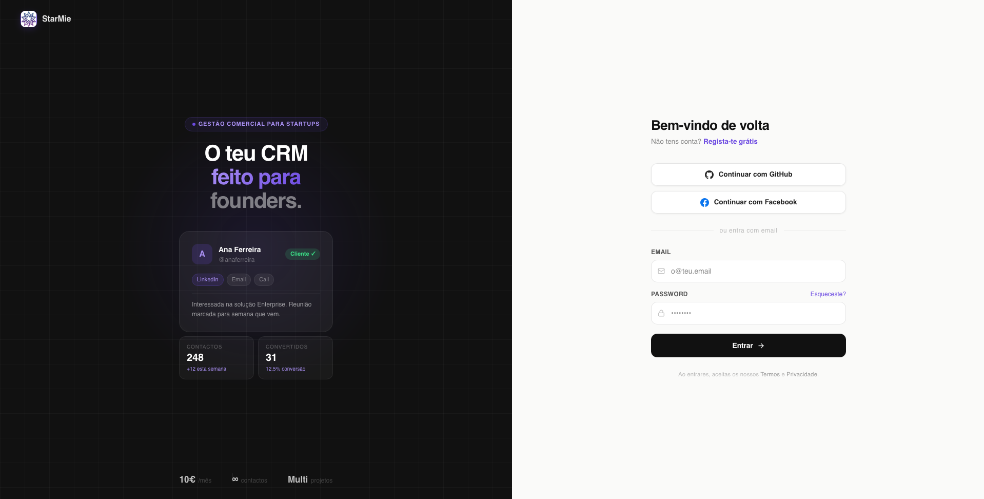 Interface do projeto